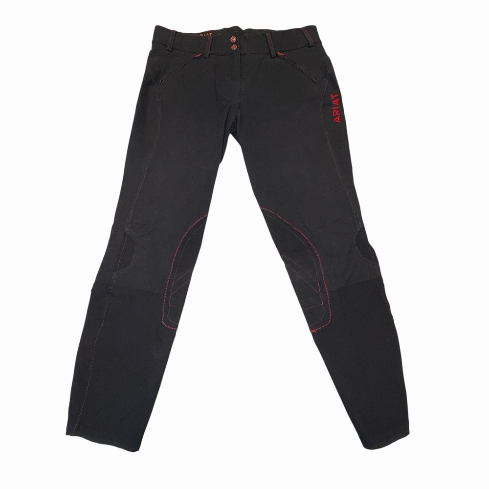 Ariat Pants Womens 32L Black Prix Horse Riding Breeches Outdoor Equestrian